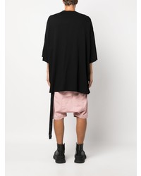 T-shirt à col rond noir Rick Owens DRKSHDW