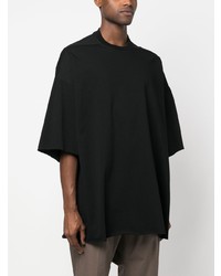 T-shirt à col rond noir Rick Owens