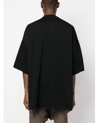 T-shirt à col rond noir Rick Owens