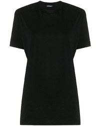 T-shirt à col rond noir DSQUARED2