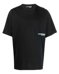 T-shirt à col rond noir DSQUARED2