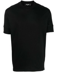 T-shirt à col rond noir DSQUARED2