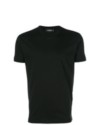 T-shirt à col rond noir DSQUARED2