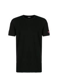 T-shirt à col rond noir Dsquared2 Underwear