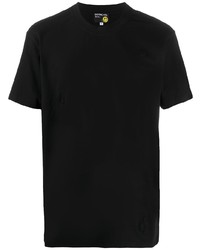 T-shirt à col rond noir DUOltd