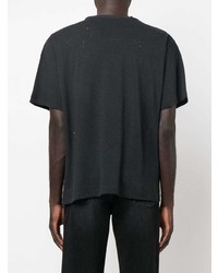 T-shirt à col rond noir DSQUARED2