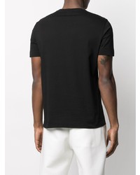 T-shirt à col rond noir Emporio Armani