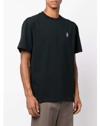 T-shirt à col rond noir JW Anderson