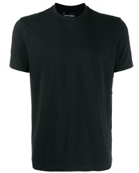 T-shirt à col rond noir Emporio Armani