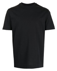 T-shirt à col rond noir Emporio Armani