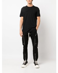 T-shirt à col rond noir Rick Owens DRKSHDW