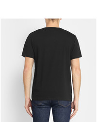 T-shirt à col rond noir Nudie Jeans