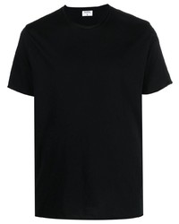 T-shirt à col rond noir Filippa K