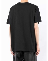 T-shirt à col rond noir Balmain