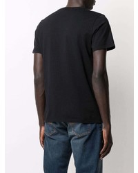 T-shirt à col rond noir MAISON KITSUNÉ