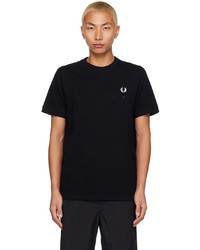 T-shirt à col rond noir Fred Perry