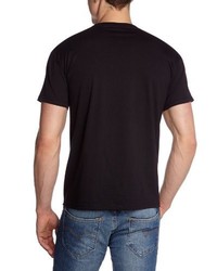 T-shirt à col rond noir Gildan