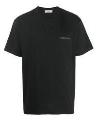 T-shirt à col rond noir Givenchy