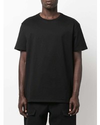 T-shirt à col rond noir Alexander McQueen