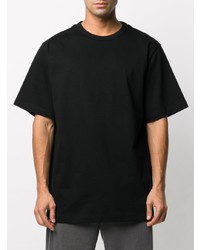 T-shirt à col rond noir Juun.J