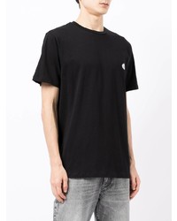 T-shirt à col rond noir A.P.C.