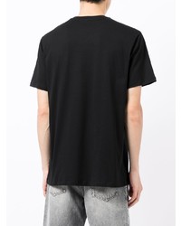 T-shirt à col rond noir A.P.C.