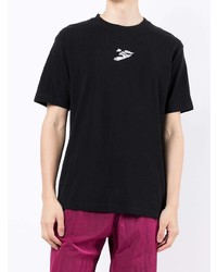 T-shirt à col rond noir Off-White