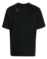 T-shirt à col rond noir Heliot Emil
