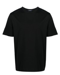 T-shirt à col rond noir Herno