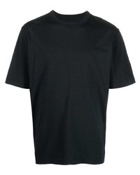 T-shirt à col rond noir Heron Preston