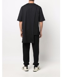 T-shirt à col rond noir Rick Owens X Champion