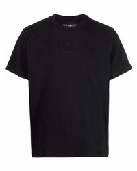 T-shirt à col rond noir Hydrogen