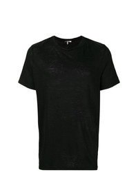 T-shirt à col rond noir Isabel Marant