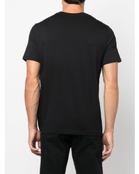 T-shirt à col rond noir A.P.C.