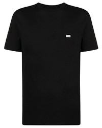 T-shirt à col rond noir Izzue