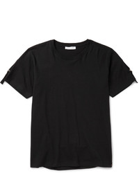T-shirt à col rond noir J.W.Anderson
