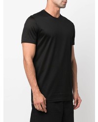 T-shirt à col rond noir Low Brand