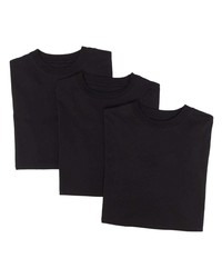 T-shirt à col rond noir Jil Sander