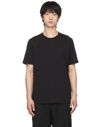 T-shirt à col rond noir Jil Sander