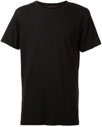 T-shirt à col rond noir John Elliott + Co