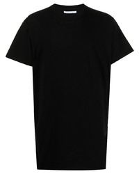 T-shirt à col rond noir John Elliott