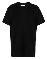 T-shirt à col rond noir John Elliott