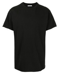 T-shirt à col rond noir John Elliott