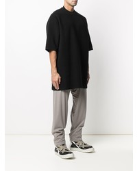 T-shirt à col rond noir Rick Owens DRKSHDW