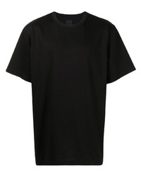 T-shirt à col rond noir Juun.J