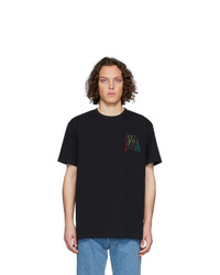 T-shirt à col rond noir JW Anderson