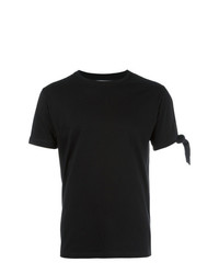 T-shirt à col rond noir JW Anderson