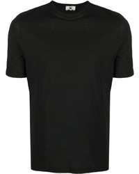 T-shirt à col rond noir Kired