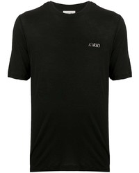 T-shirt à col rond noir Kirin