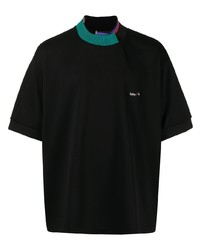 T-shirt à col rond noir Kolor